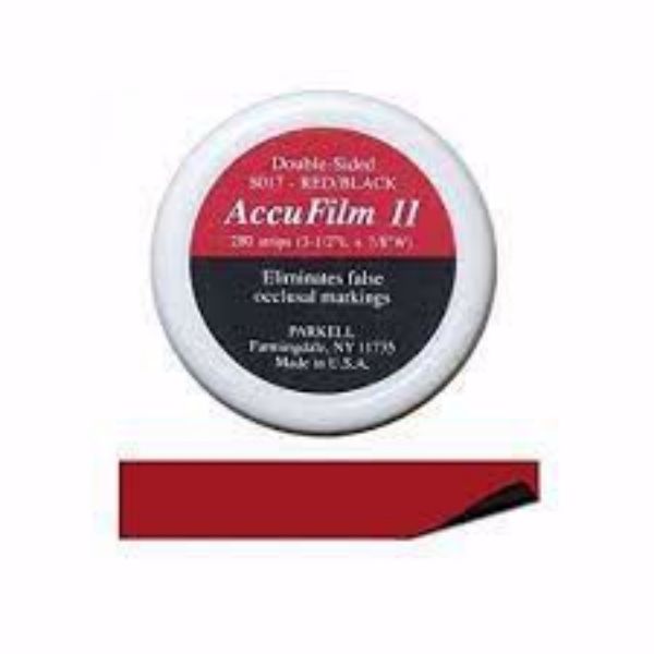 AccuFilm II rød/sort på rull, S017 