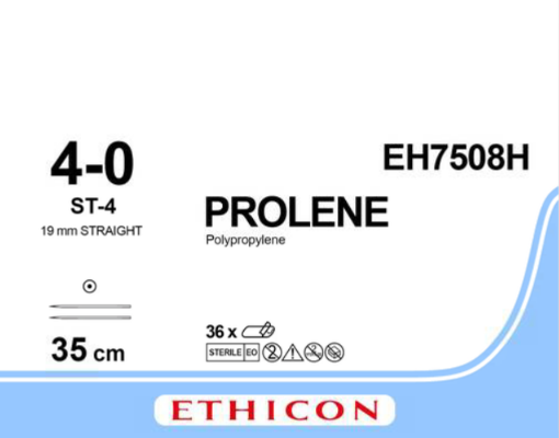 Ethicon Prolene sutur, 4-0 2xST-4, EH7508H