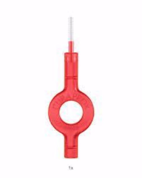 Curaprox CPS prime rundt skaft 07S rød