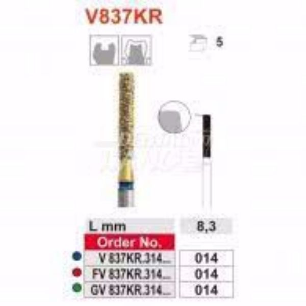 Diacut Diamant bor FV837KR FG 014