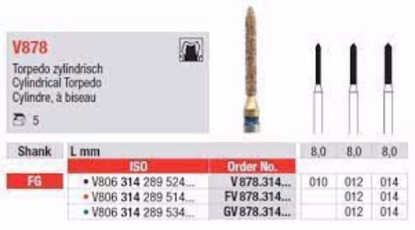Diacut Diamant bor GV878 FG 012 