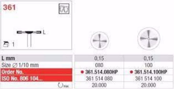 Diamond Discs 361 514 100HP 