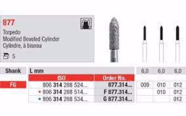 Diamant bor 877 FG 012