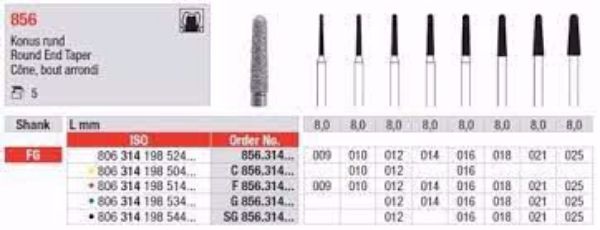 Diamant bor F856 FG 012