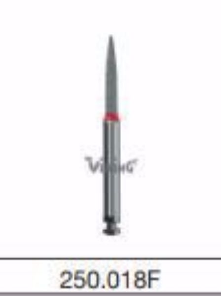 Diamant bor Viking 250-018F RA flamme 