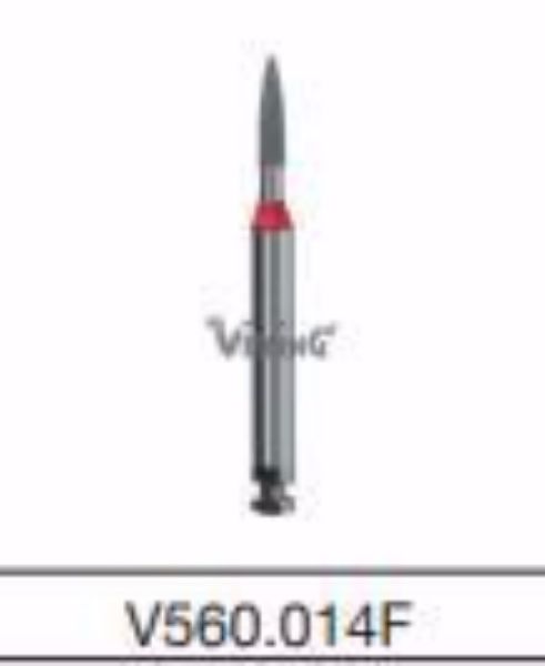 Diamant bor Viking V560-014F RA rød ring