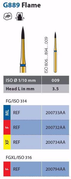 Diamant multilayer FG G889 009 XF