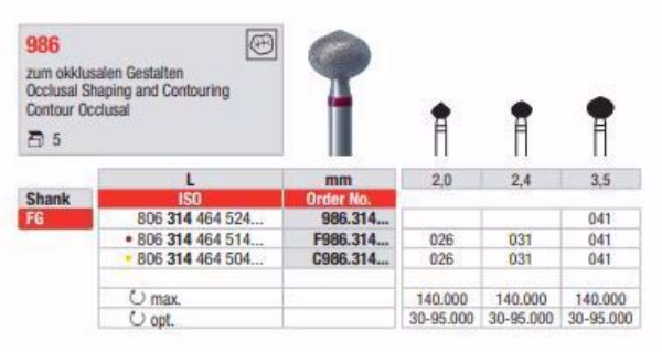 Diamond Shaper C986.314.031 