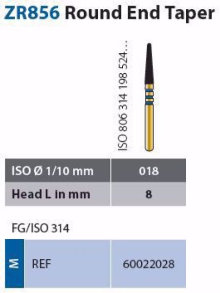 Diatech diamant Z-Rex ZR856-314-018-8-M 