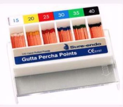Gutta Percha points Sure Dent 15-40
