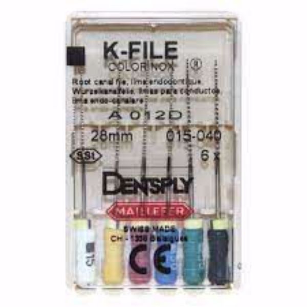K-File Colorinox nr. 15-40 Ready Steel 