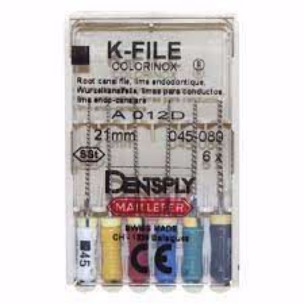 K-File Colorinox nr.45-80 Ready Steel