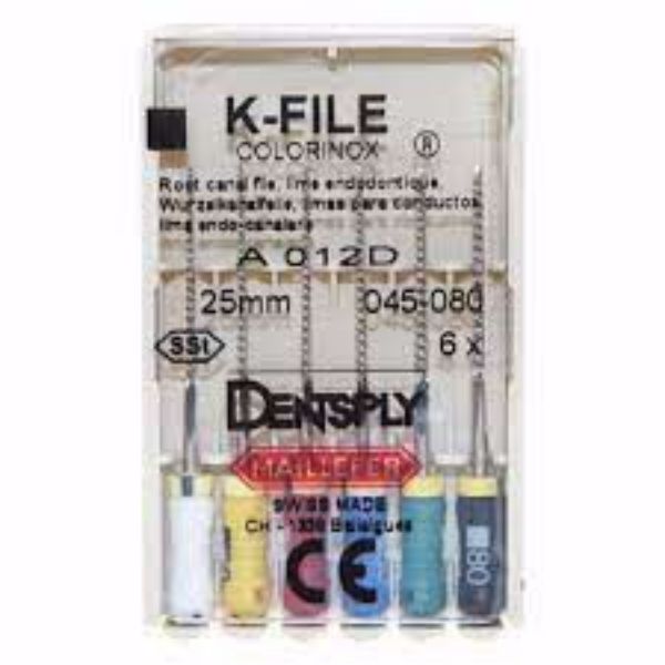 K-File Colorinox nr.45-80 Ready Steel
