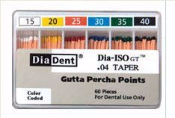 DiaDent Gutta percha taper 04.
