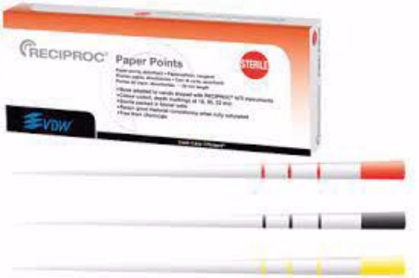 Reciproc Paper points 29mm Ass. 