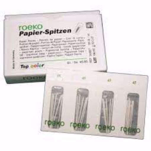 Roeko paperpoints cellpac hvit steril 346003