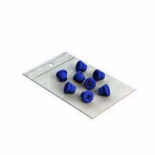 Silikon plugger, blå. 190200-2