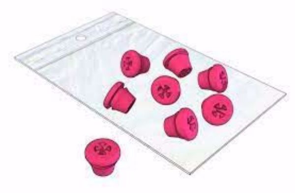 Silikon plugger, Rosa. 190200-11