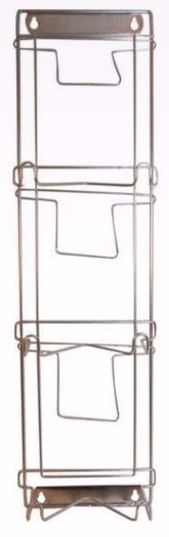 Dispenser til hansker stål 3 ekser