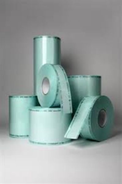 Autoklaverulle m/indikator 7,5cm x 200m, 1 stk