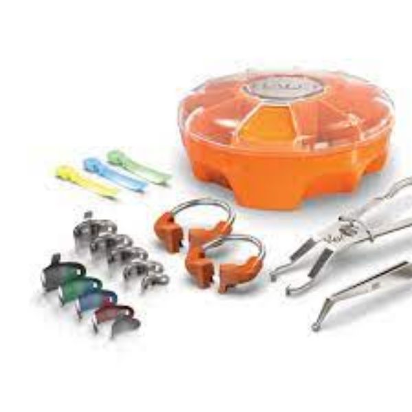 HALO Sectional Matrix Kit, Original bands, med instrumenter, 4831