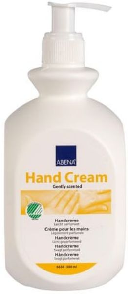 Abena hudpleiekrem m/parfyme 6655, m/pumpe  500ml