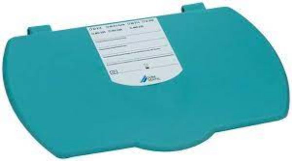 Dürr Hygobox lokk turkis, 6030-091-01, 1 stk, lokk, turkis