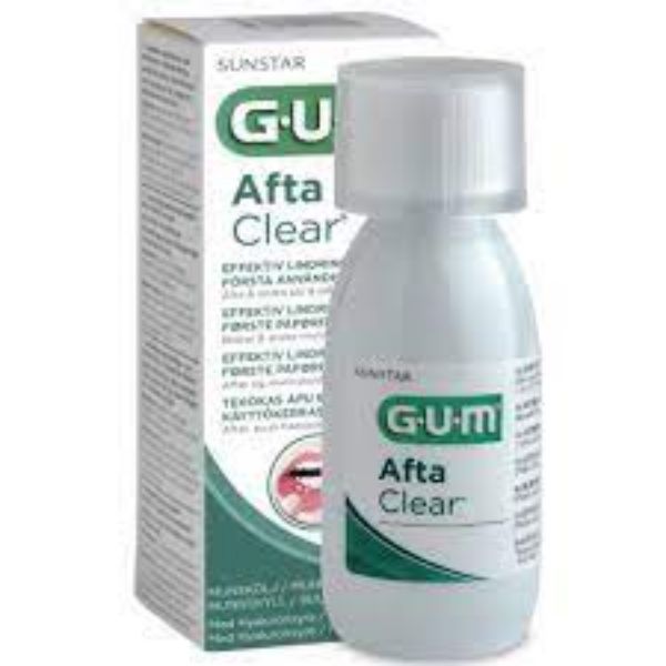 GUM AftaClear munnskyll, 6x120ml, 2410