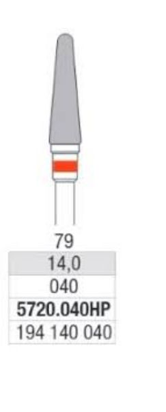 TC Cutters Freser, Fine, 1stk. 5720.040HP