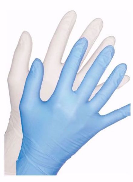 Simplee Nitril hansker X-small, 156574, Hvite, 10 x 200 stk