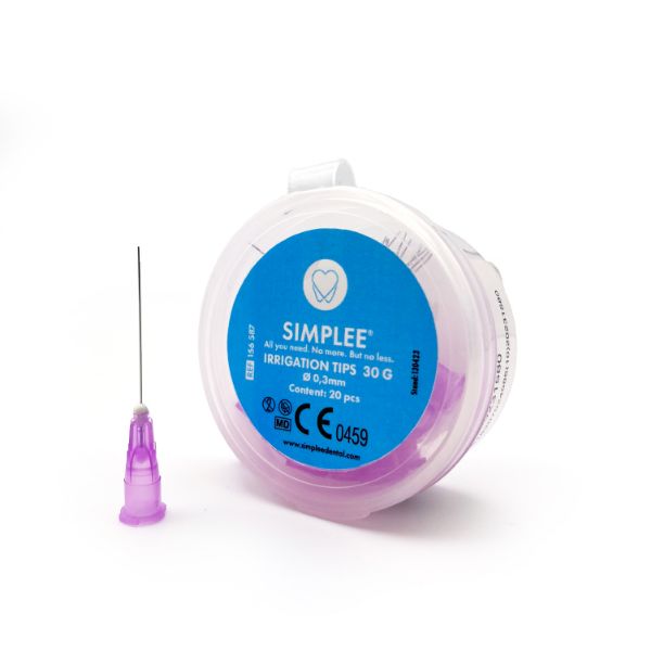 Simplee Skyllekanyle 30G, 0,3mm, 20 stk, 156587