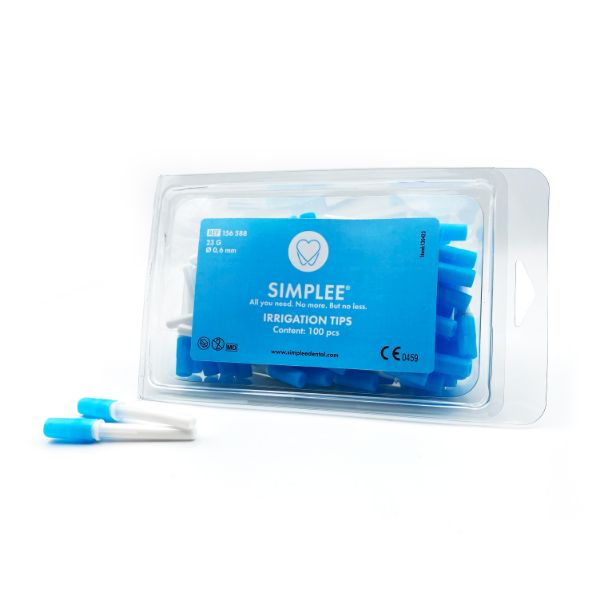 Simplee Skyllekanyle 23G, 0,6mm, 100 stk, 156588