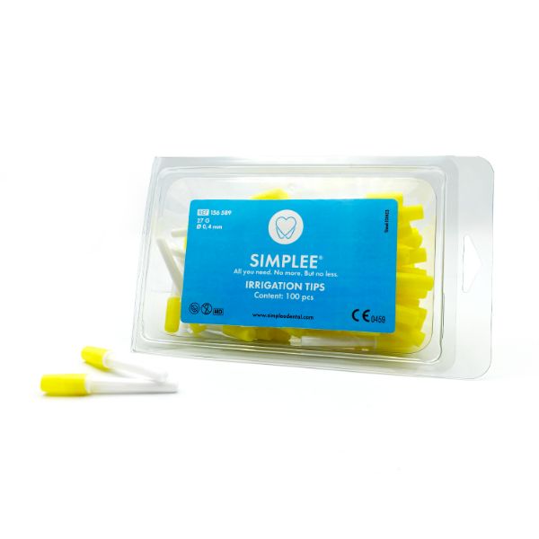 Simplee Skyllekanyle 27G, 0,4mm, 100 stk, 156589