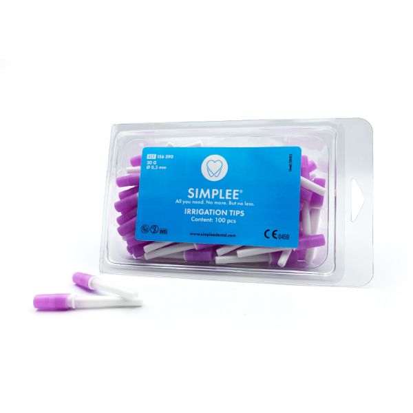 Simplee Skyllekanyle 30G, 0,3mm, 100 stk, 156590