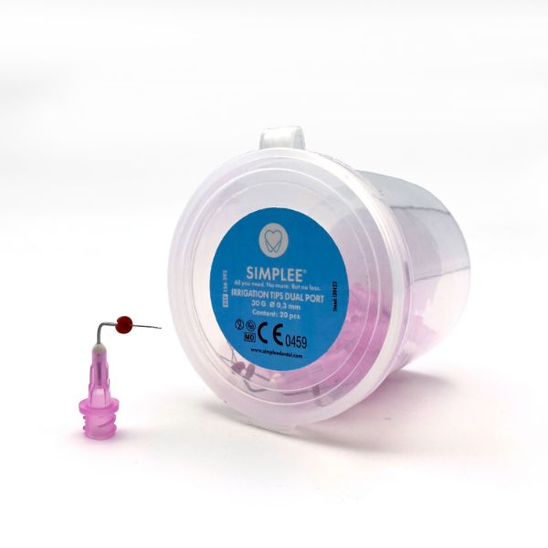 Simplee Skyllekanyle 30G, 0,3mm, Dual Port, 20 stk, 156592