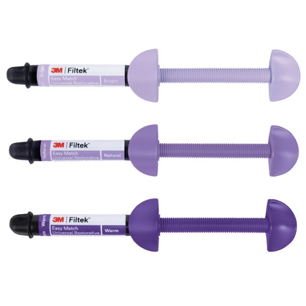 3M Filtek Easy Match Universal Restorative, Intro kit, 3 x 4g, 6220K