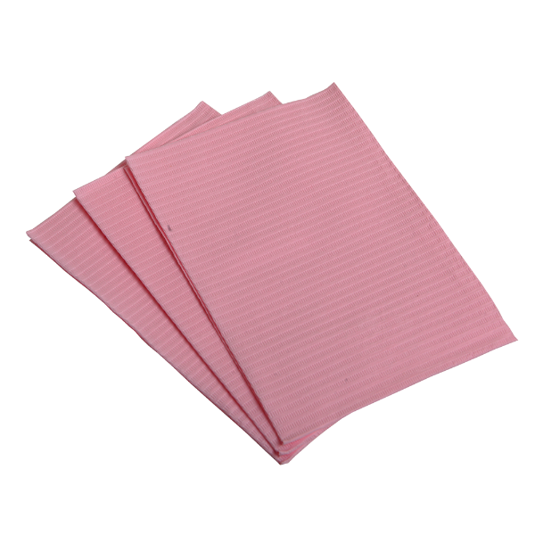 Simplee pasientservietter rosa, 45 x 33cm, 500 stk, 256506