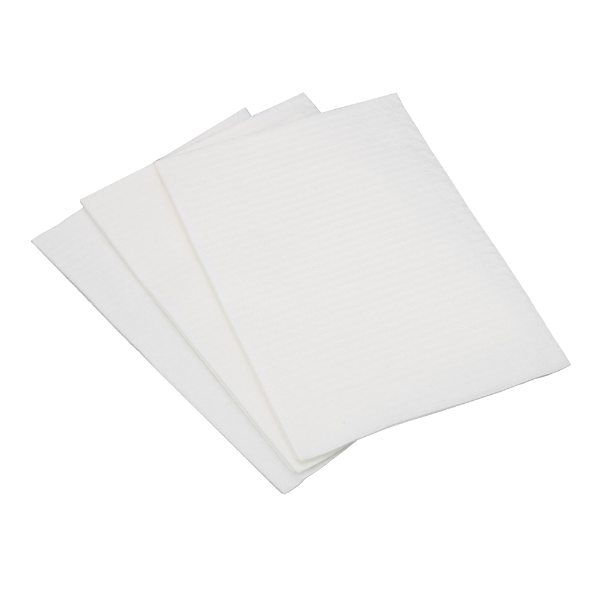 Simplee pasientservietter hvite, 45 x 33cm, 500 stk, 256507