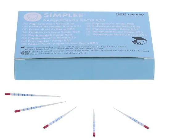 Simplee Recipfile Paper points R40,sort, 100 stk, 156690