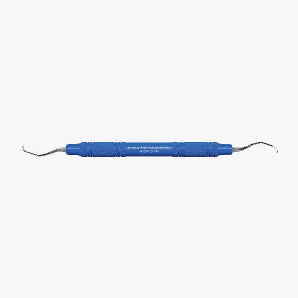 American Eagle Curette Gracey +3, DP 13-14, 1 stk. Blå