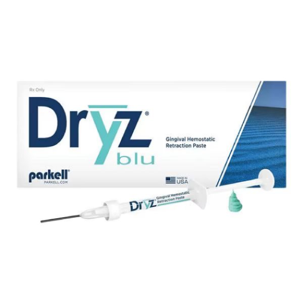 DryZ Blu sprøyte, Gingival retraction paste, 7 stk, S190