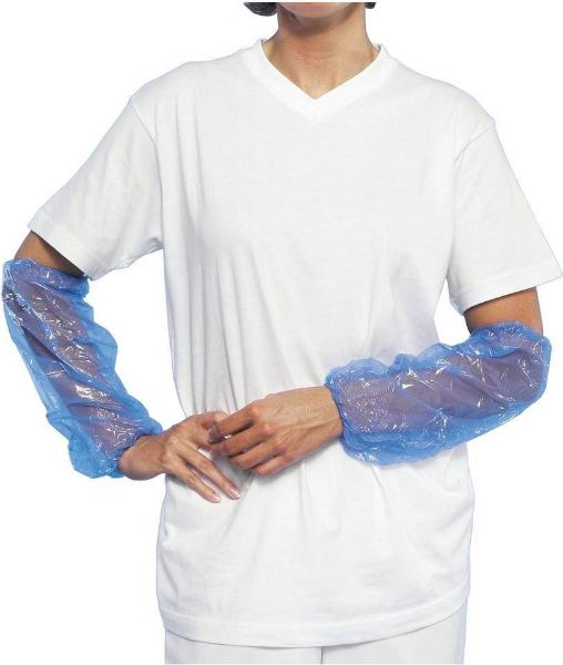 Armbeskytter plast 43 cm 20 my, 100 stk