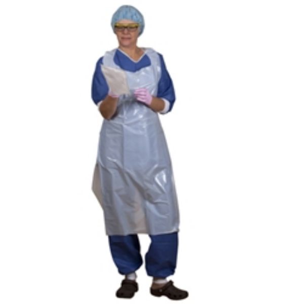 Engangsforkle hvit 30my, 100stk 81x125cm