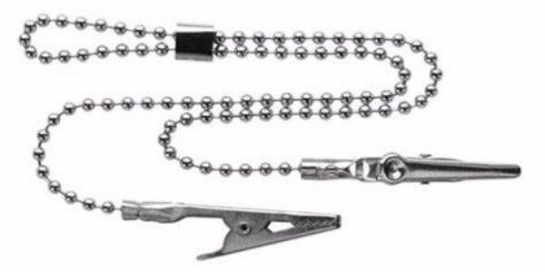 Prestige pasientserviett holder metall, lengde 45cm