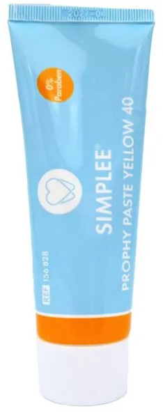 Simplee Pussepasta, gul 40, 1 stk, 60 ml, 156828