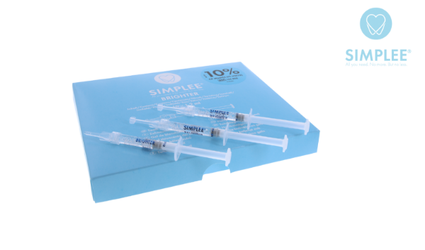 Simplee Brighter 10%, tannbleking, 10 x 1,2ml, 156802 