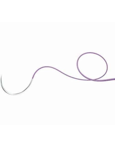 Sutur B. Braun 4-0, DS24, 70 cm, C3046234, 36 stk, lilla. 3/8 sirkel