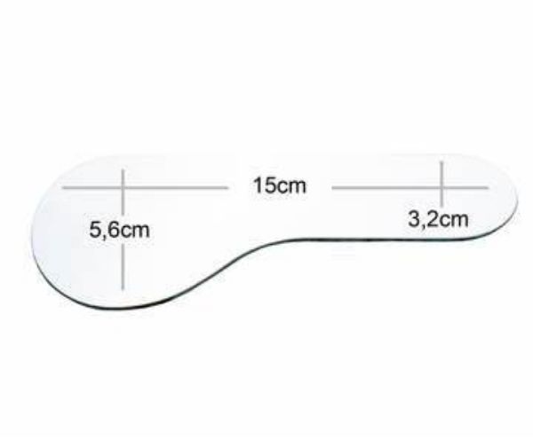 Fotospeil, Thin Lingual, Pure reflect, MZP546, 1 stk