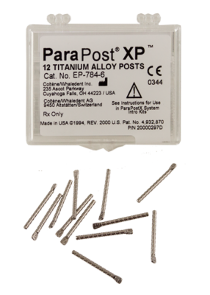 ParaPost XP Titanium stifter sort, P 784-6   10 stk.  1,5 mm