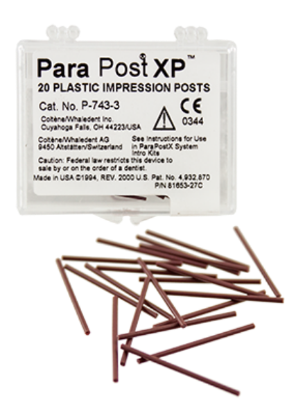 ParaPost XP Avtrykksstifter brun, P 743-3  20 stk.